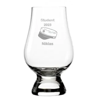 Whiskyglas til studenten