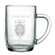 Glas til øl eller mjød gave
