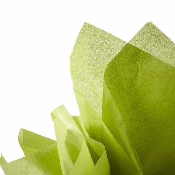 Grøn silkepapir