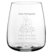 Vase med Barnedåbs motiv en personlig gave